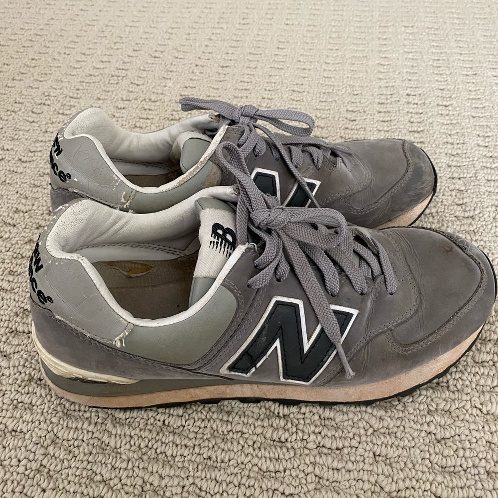 GREY NEW BALANCE 574 SNEAKERS